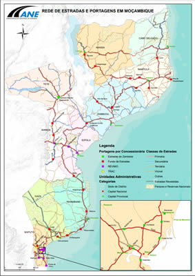 Mapa de Portagens